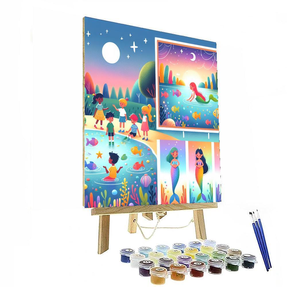 Mystic Lagoon Expedition Painting Number Kit
