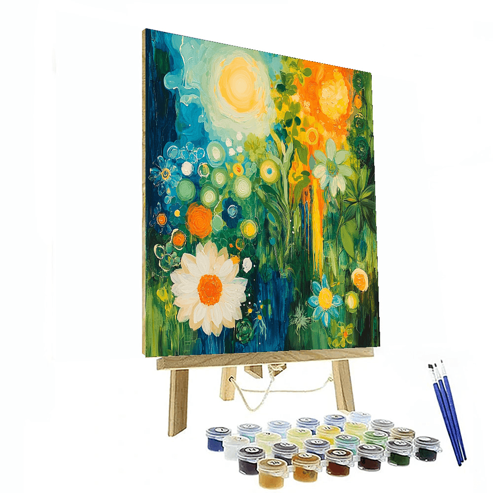 Kahlo Inspired Harmony of the Elements - DIY Painting By Numbers Kit
