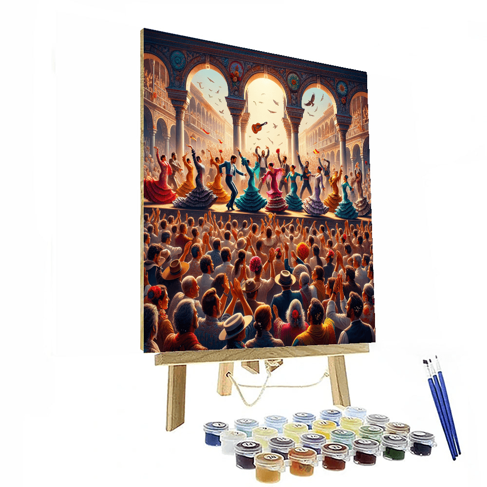 Jerez Flamenco Festival Numbered Painting Kits