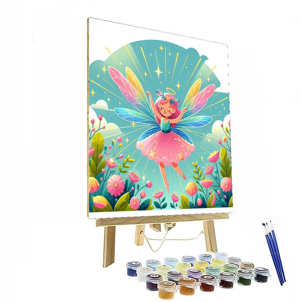 Giggling Garden Fairy Paint By Numbers Kits