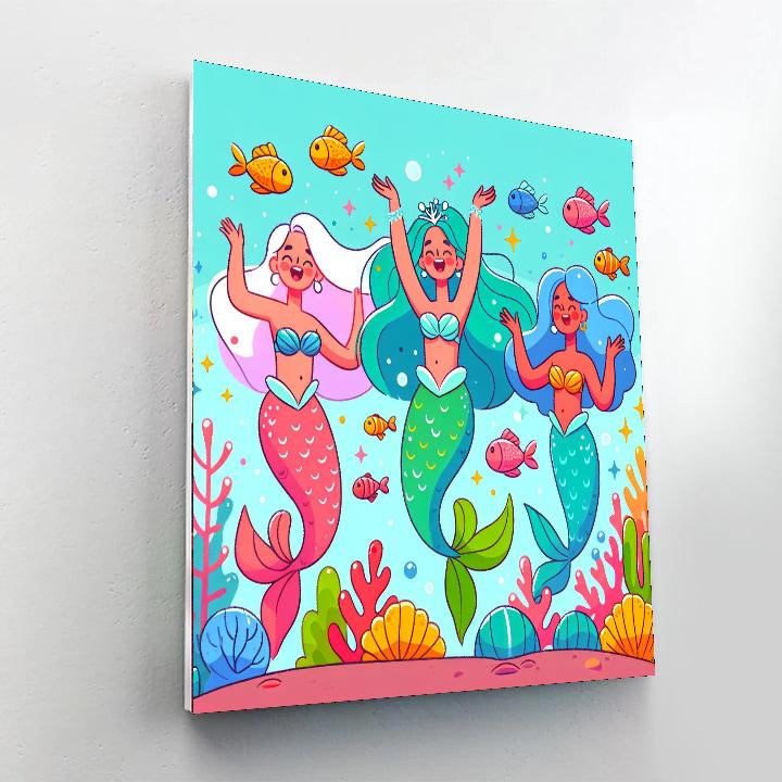 Underwater Fantasy Party Paint By Number