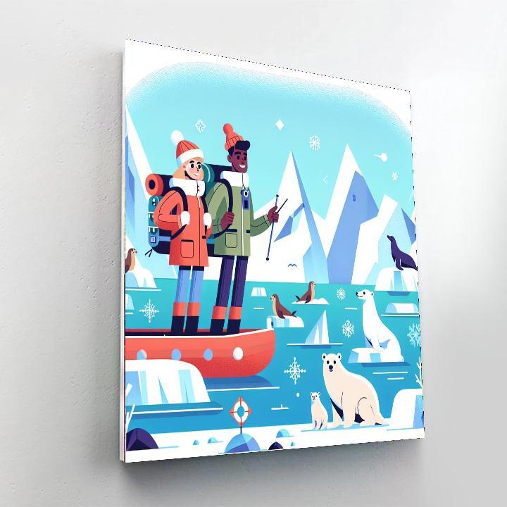Arctic Expedition Quest Paint By Number