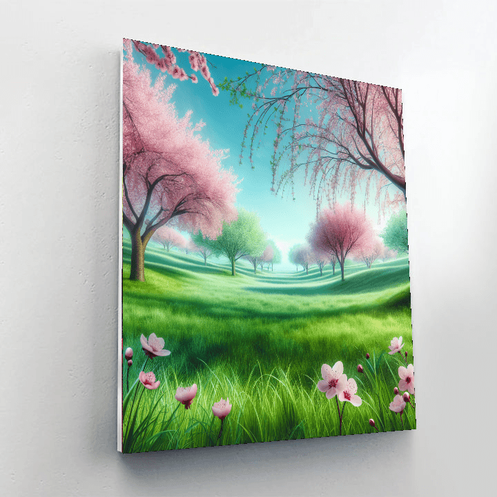 Springtime Serenade Painting By Numbers Kit