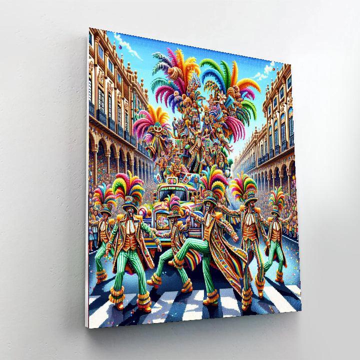 Santa Cruz De Tenerife Carnival - Spain DIY Paint By Numbers