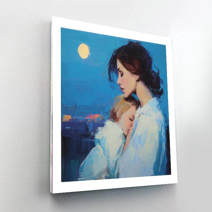 Lullaby By Moonlight Paint By Color