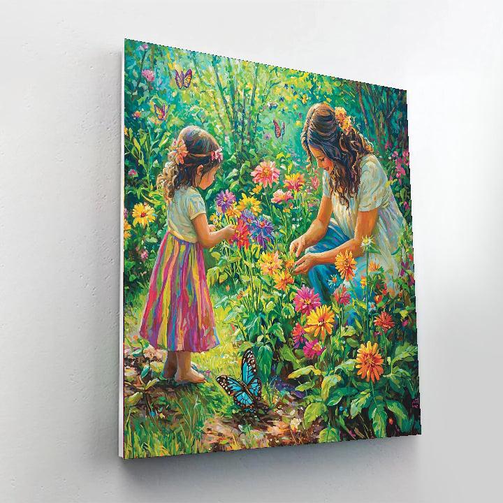Mom's Love In Bloom Numbered Painting Kits