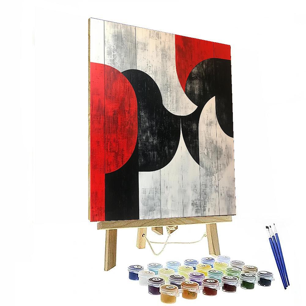 Banksy Inspired Echoes Of Resistance  DIY Paint By Numbers