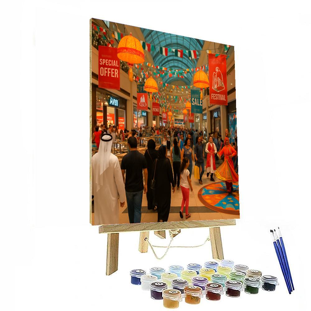 The Dubai Shopping Festival DIY Paint By Numbers
