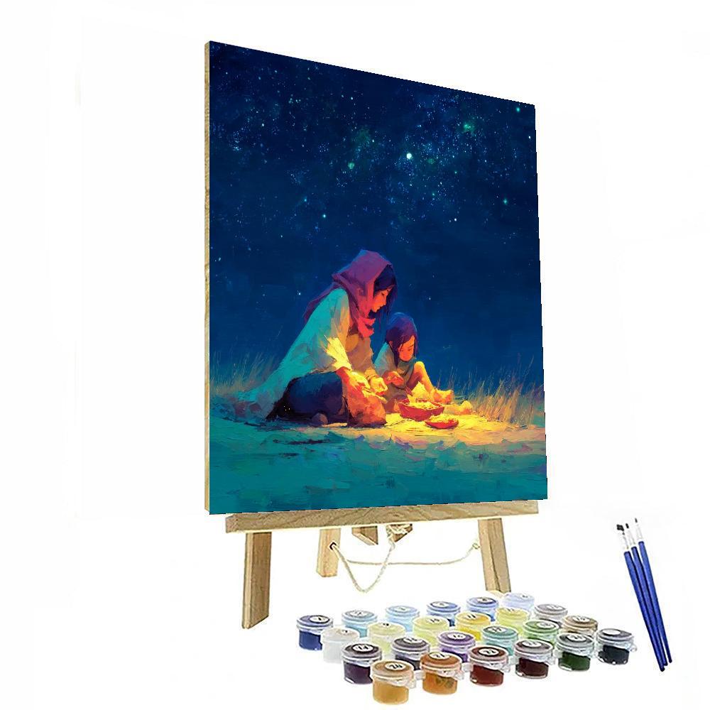 Picnic Under The Stars Paint By Numbers Kits