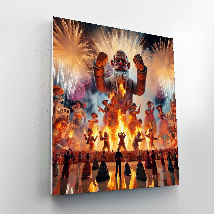 La Fallas - Spain Paint By Numbers