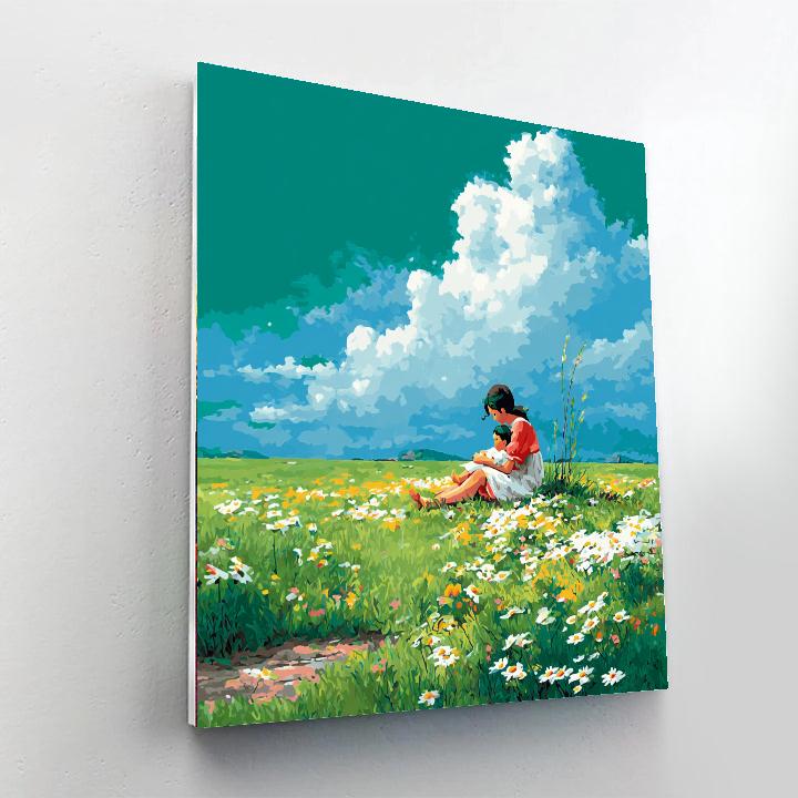 Morning Lullaby In The Meadow Paint By Numbers Kits