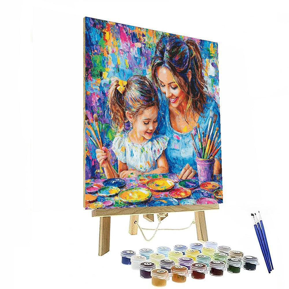 Mom's Little Artist Painting Number Kit