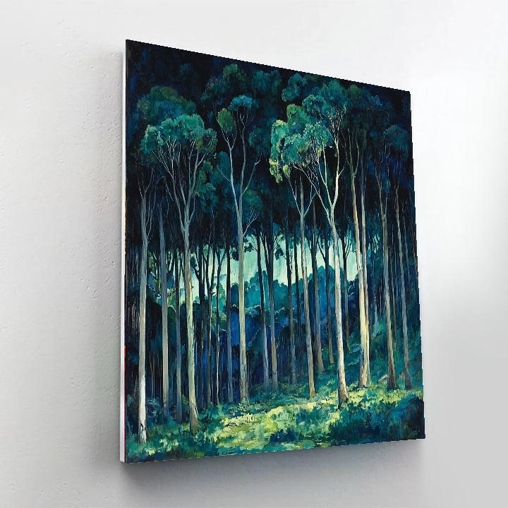 El Greco Inspired Theatrical Canopy  Paint By Number