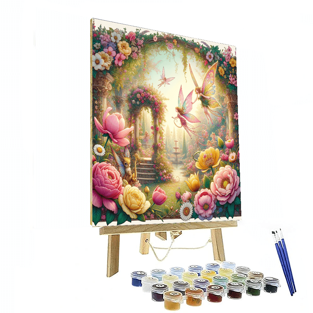 Fairytale Garden Enchantment Numbered Painting Kits