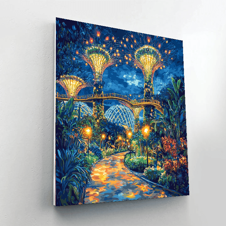 The Gardens By The Bay Paint By Numbers Kits