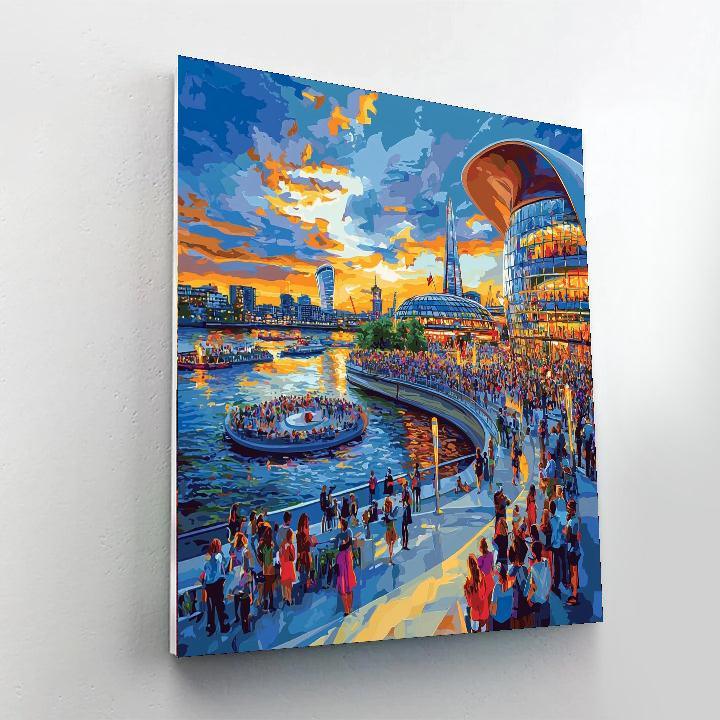 Southbank Centre - London Paint By Numbers