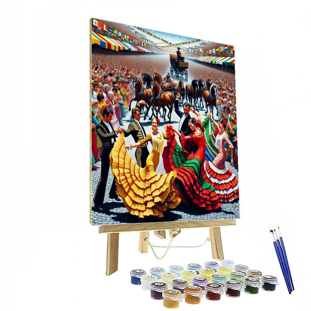 Feria De Málaga - Málaga Paint By Numbers Kits