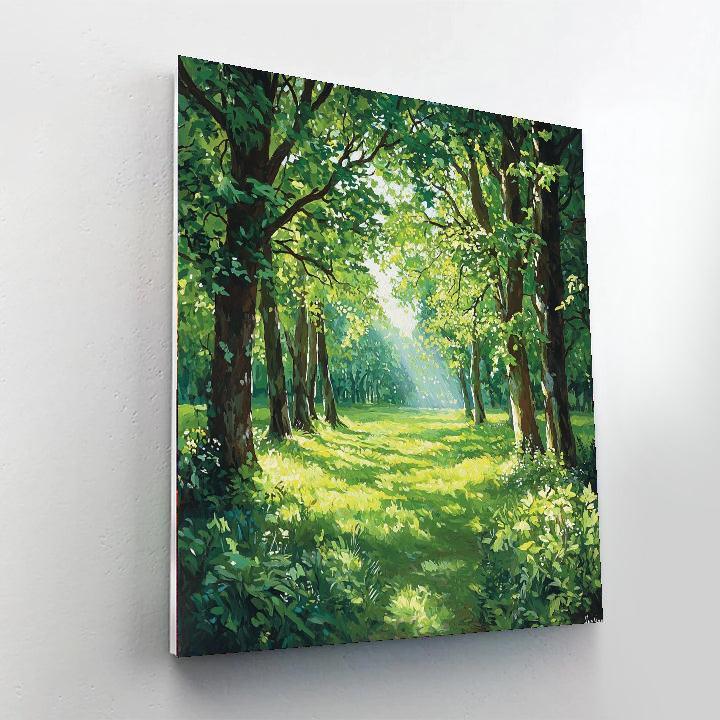 John Constable Inspired Magical Forest Canopy  Paint By Numbers