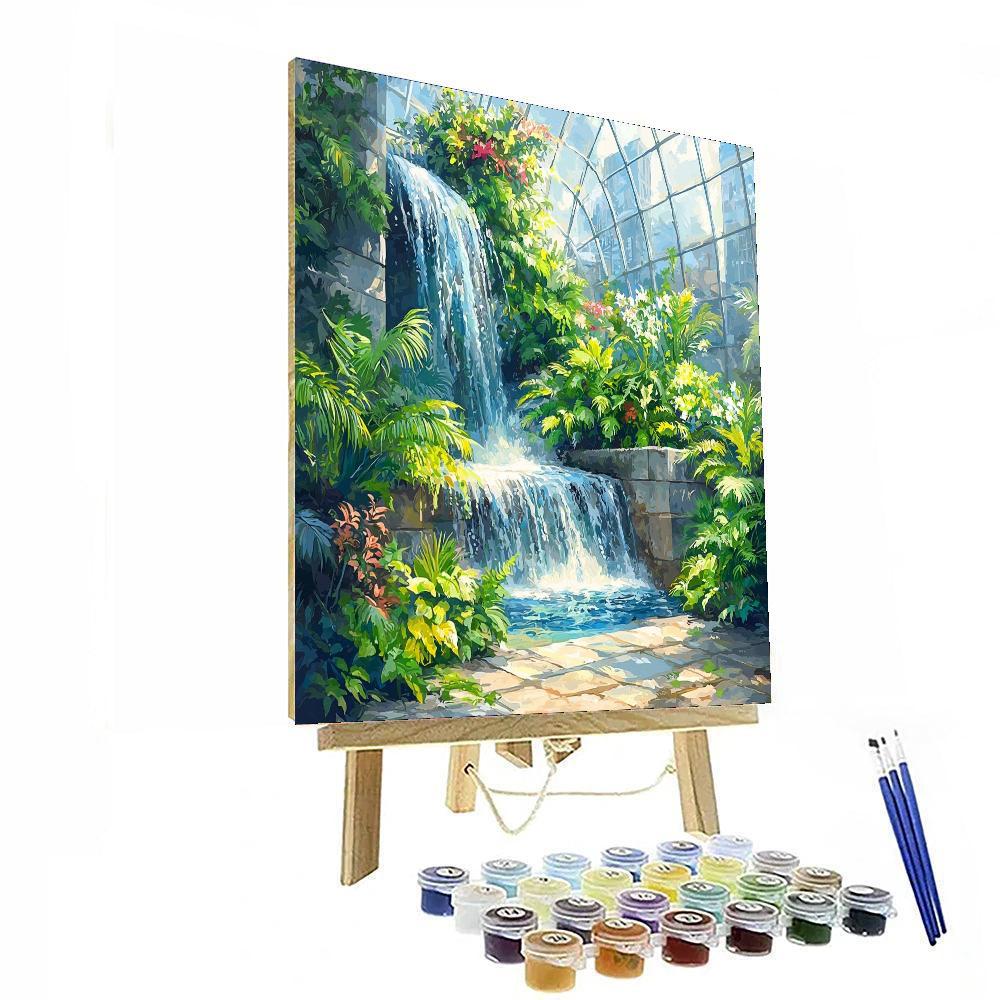 The Cloud Forest Dome - Singapore Paint By Color
