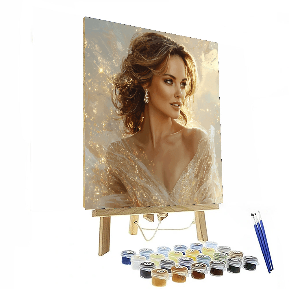 Angelina Jolie: The Bold Heart Of The Silver Screen Paint By Numbers