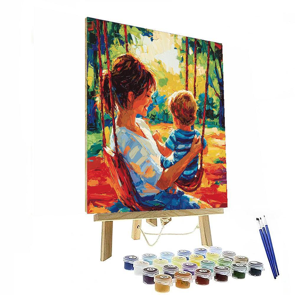 Playful Whispers Painting Number Kit