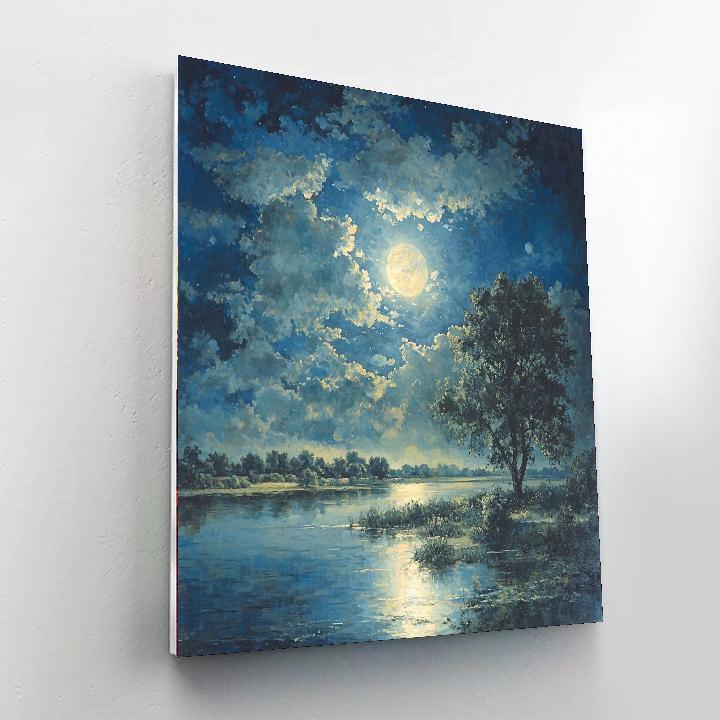 Johannes Vermeer Inspired Silent Reverie  DIY Paint By Numbers