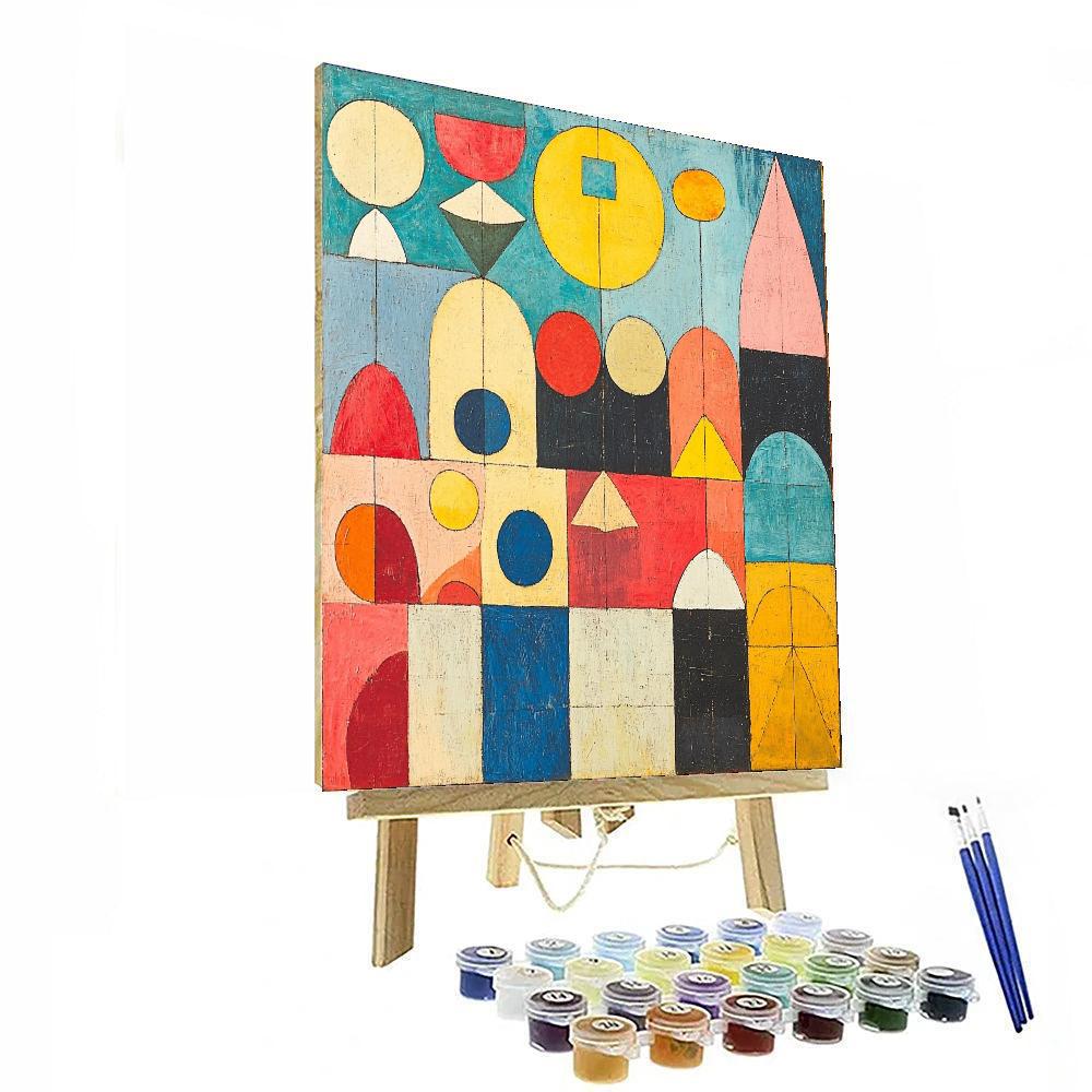 Paul Klee Inspired Elements Of Surprise  Paint By Number