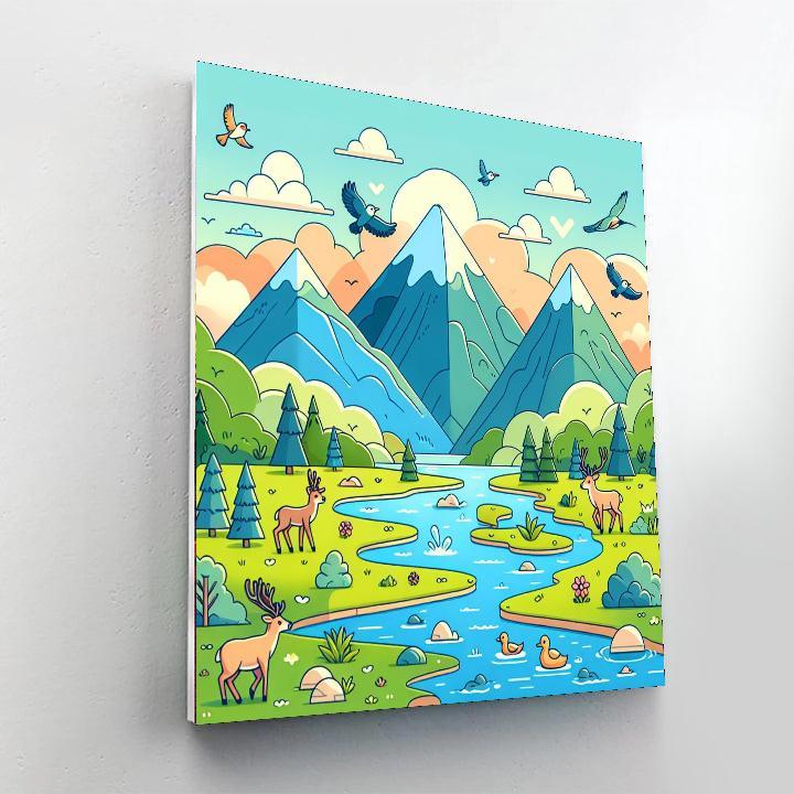Artistic Adventures In Nature Paint By Numbers Kits