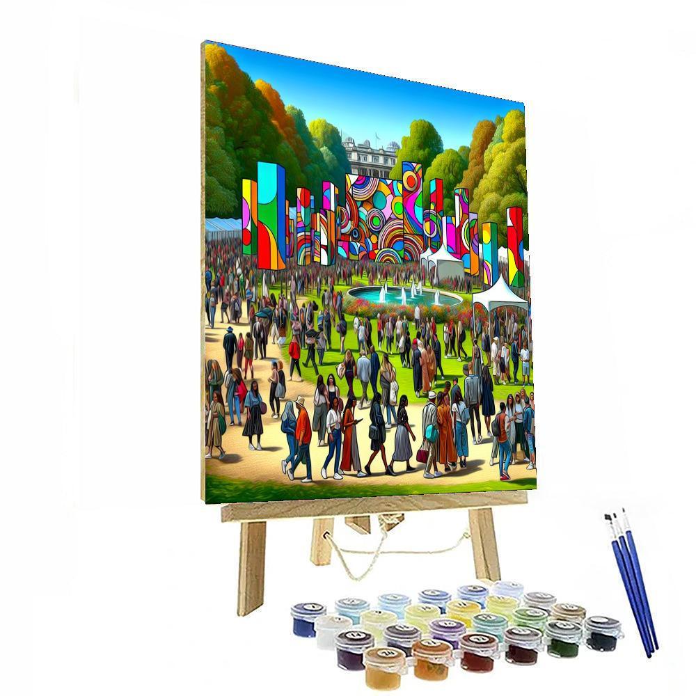 Frieze Art Fair - London, England Numbered Painting Kits