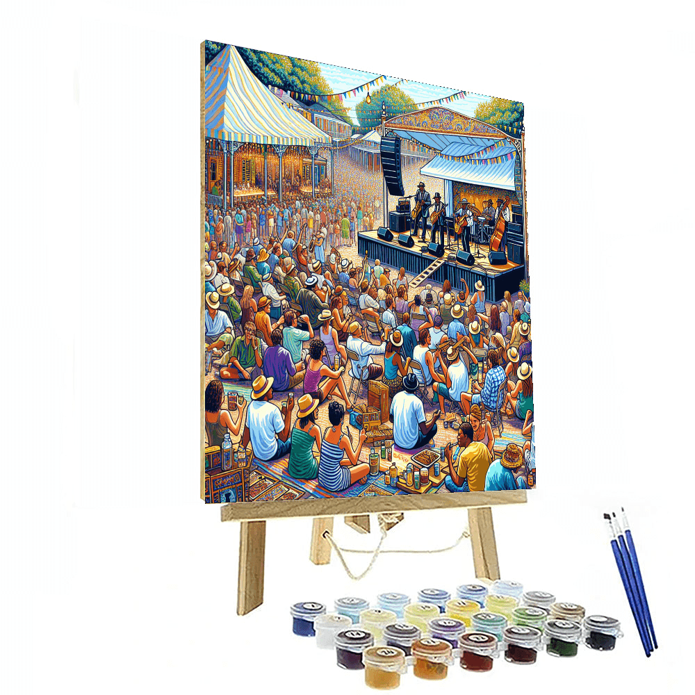 Jazz And Heritage Festival - United States Paint By Numbers