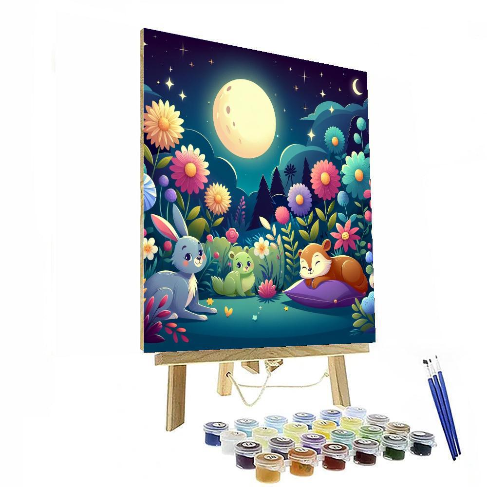 Moonlit Magic Garden Paint By Color