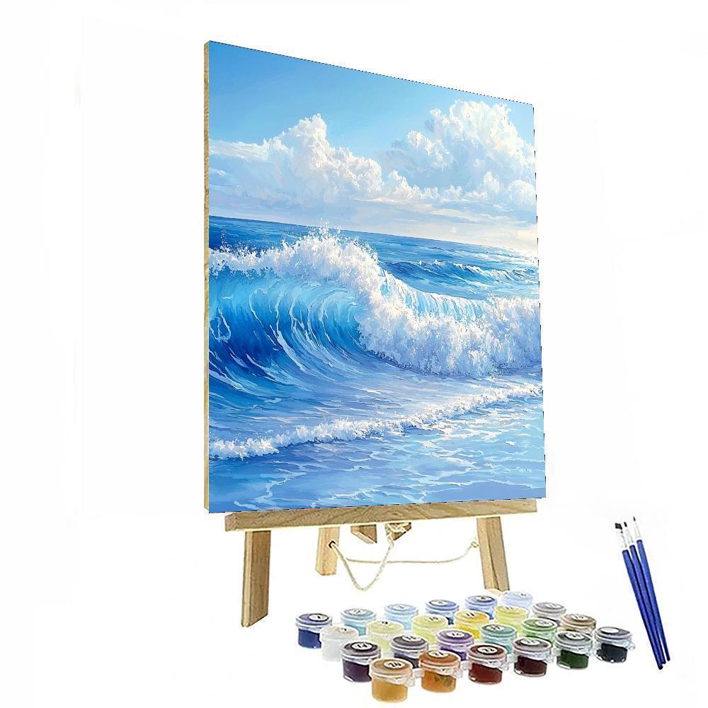 Michelangelo Inspired Ethereal Symphony  Painting Number Kit