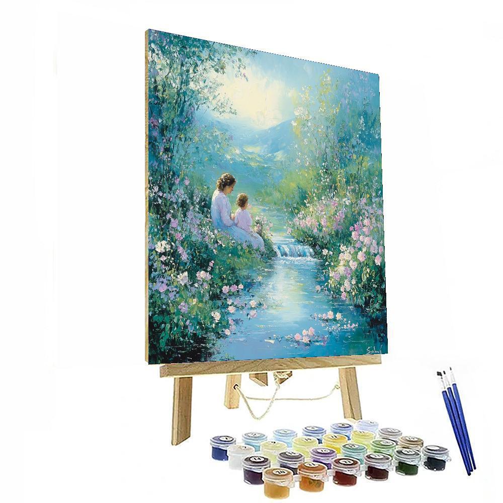 Serenade Of Serenity Painting Number Kit