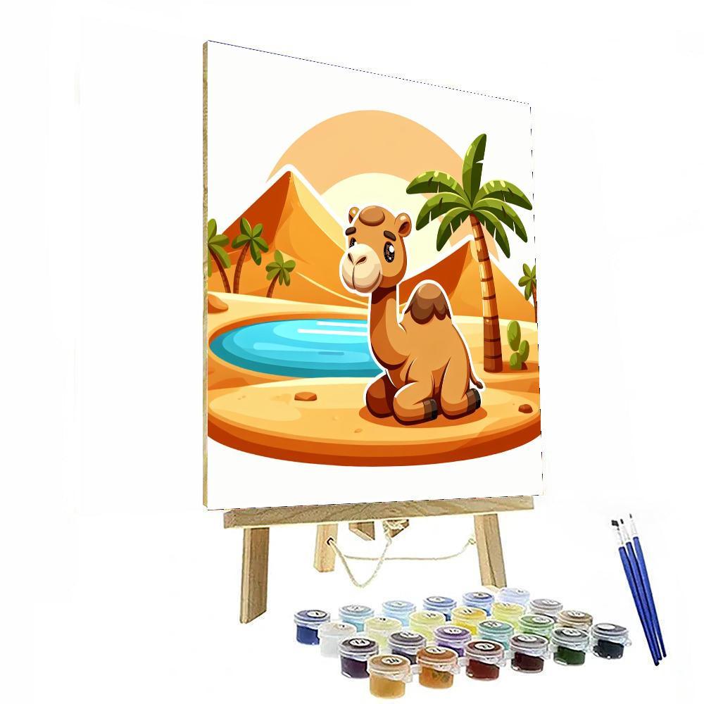 Camel's Desert Oasis Paint By Color