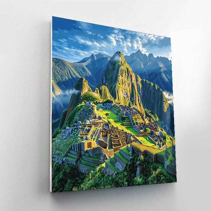Machu Picchu - Cusco Painting Number Kit