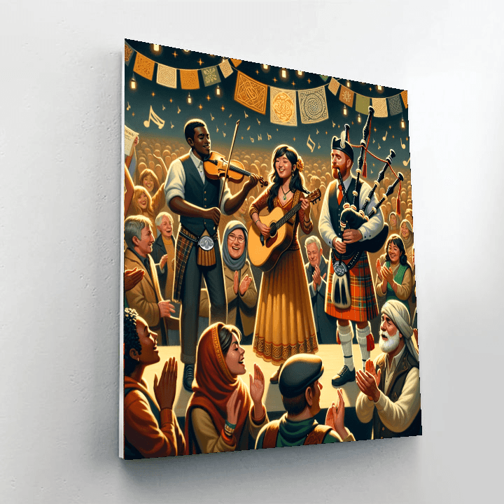 Celtic Connections - Scotland Paint By Numbers Art