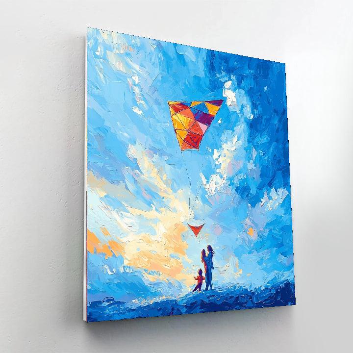 Soaring Together Number Painting