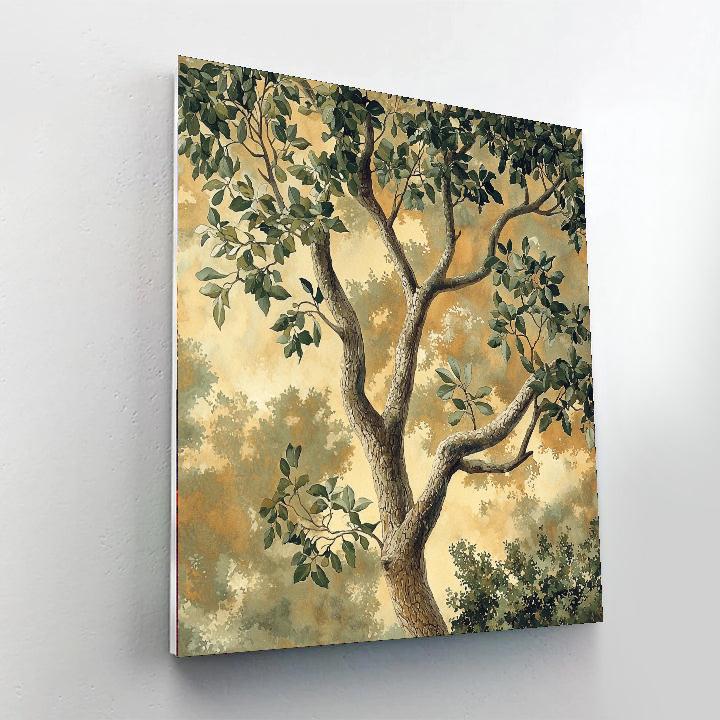 Leonardo Da Vinci Inspired The Tree Of Life  Paint By Numbers Art