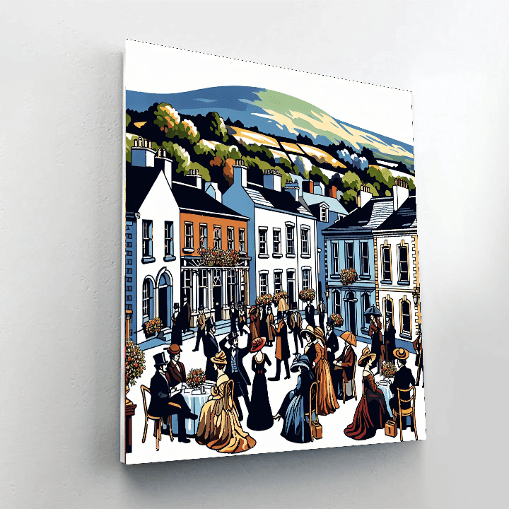 Enniskillen International Beckett Festival - Northern Ireland Number Painting