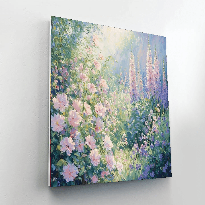 Claude Monet Inspired Monet's Floral Dream  Paint By Numbers Art