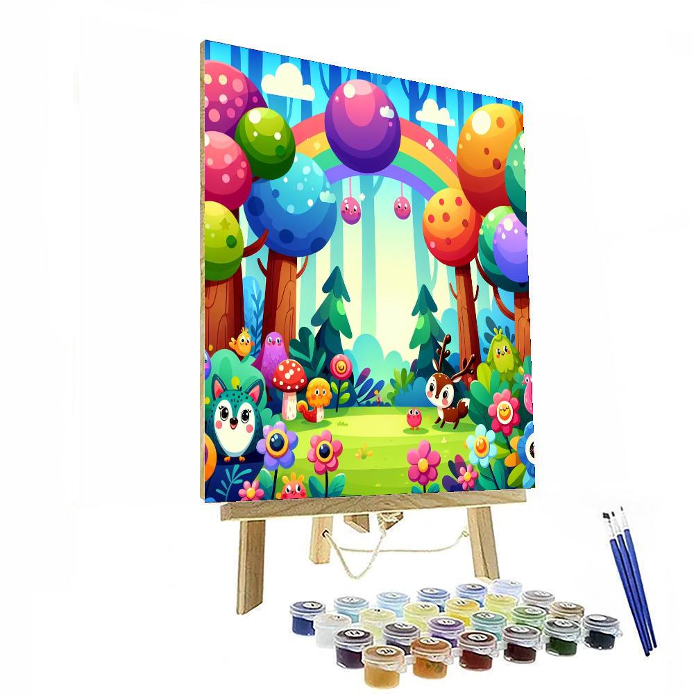 Fantastic Forests Painting Number Kit