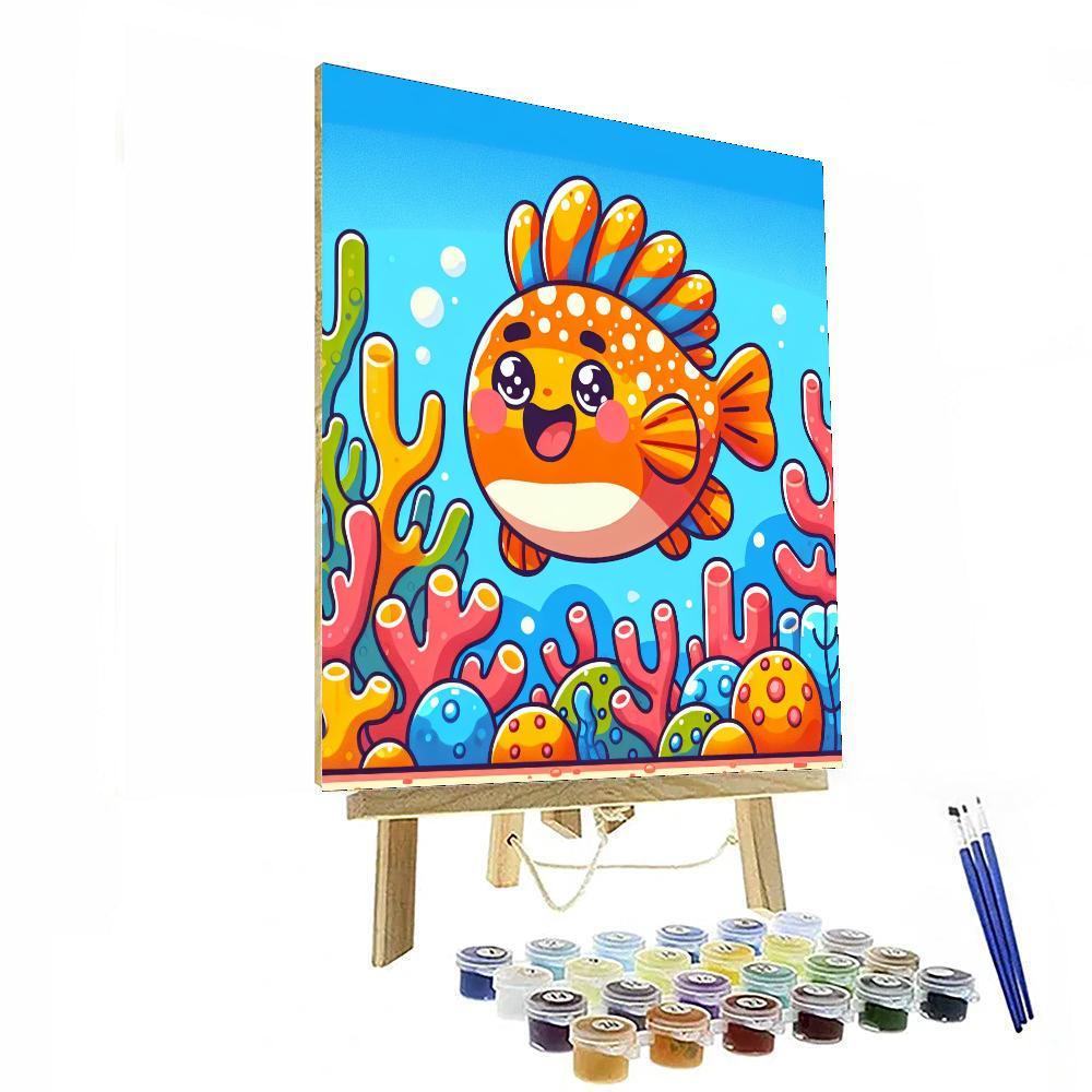 Charming Little Fish Paint By Numbers Kits