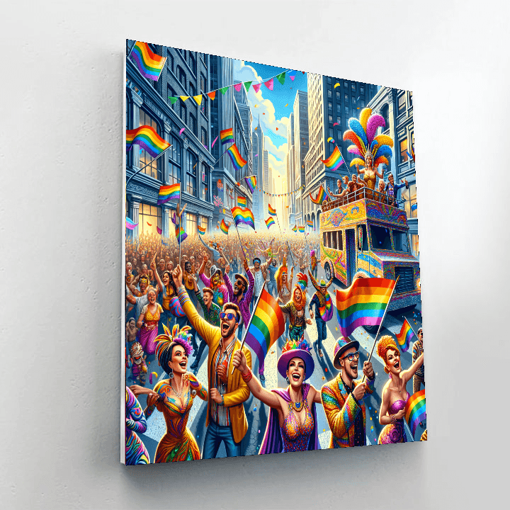Pride Parade - Various Locations Paint By Numbers Kits