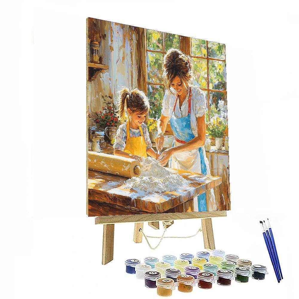 Mom's Culinary Lessons Paint By Numbers