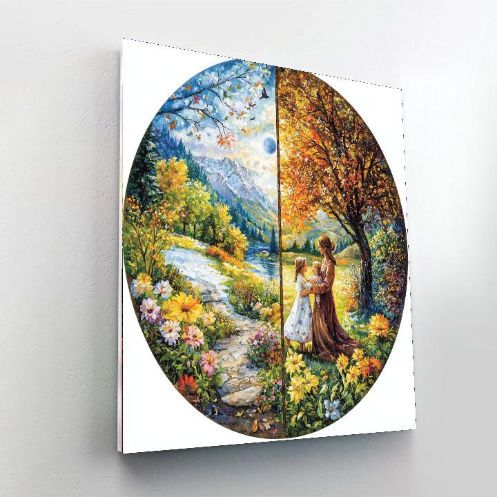 The Bond Of Seasons Paint By Number