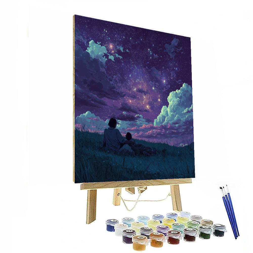 Starry Dreams Of A Mother Paint By Number