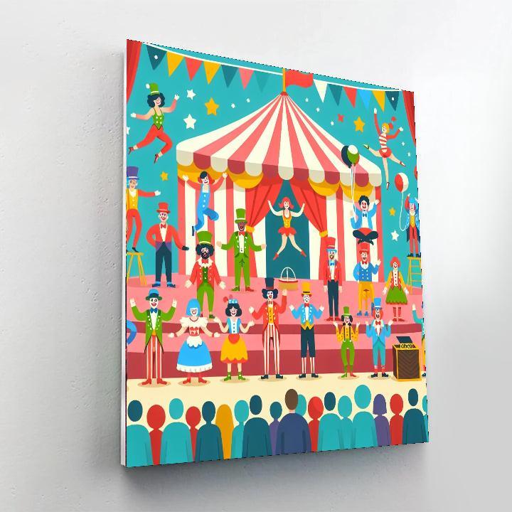 Circus Wonderland Paint By Color