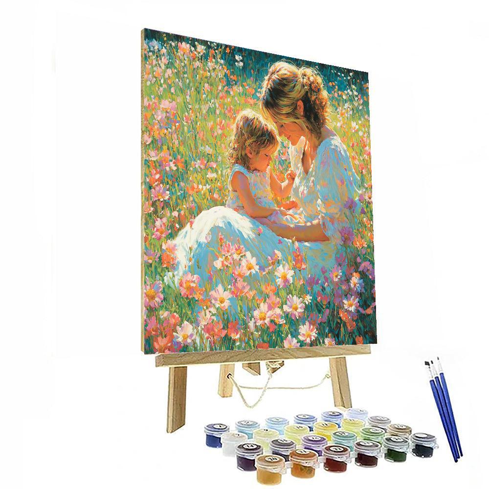 Daydreaming In Petals Paint By Number