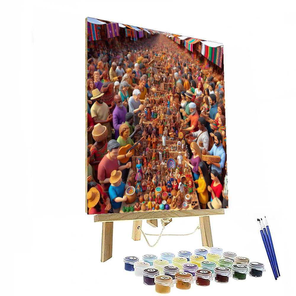 Alasitas Fair - Bolivia Paint By Numbers Kits
