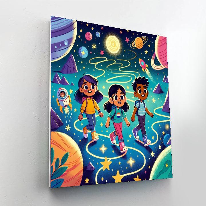 Stardust Adventure Painting By Numbers Kit